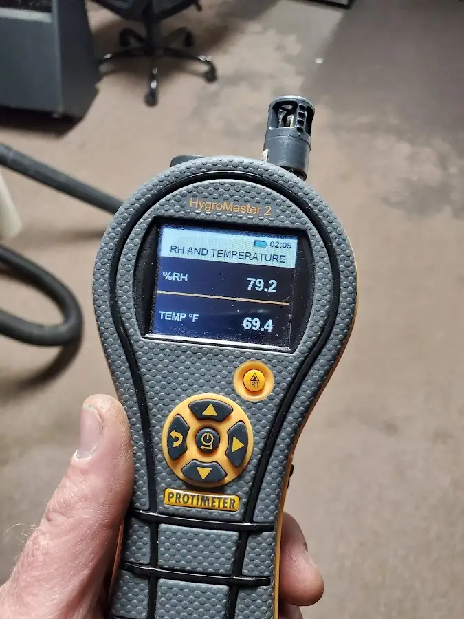 Moisture meter humidity assessment for Fire & Smoke Damage Restoration in Hopkins